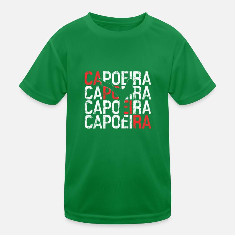 Capoeira Kinder Funktions-T-Shirt