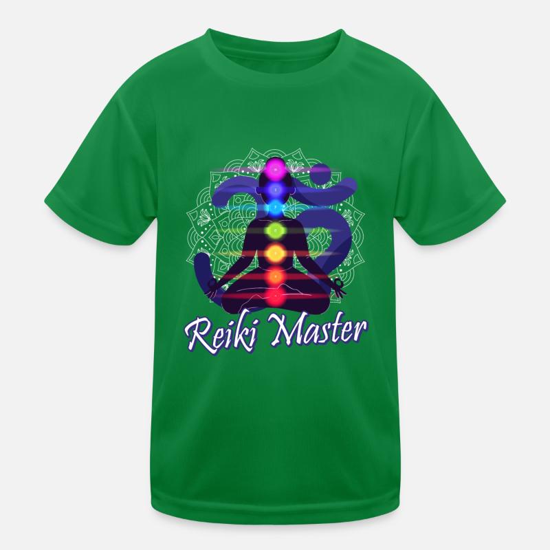 Reiki Master Japanisches Geschenk Kinder Funktions-T-Shirt