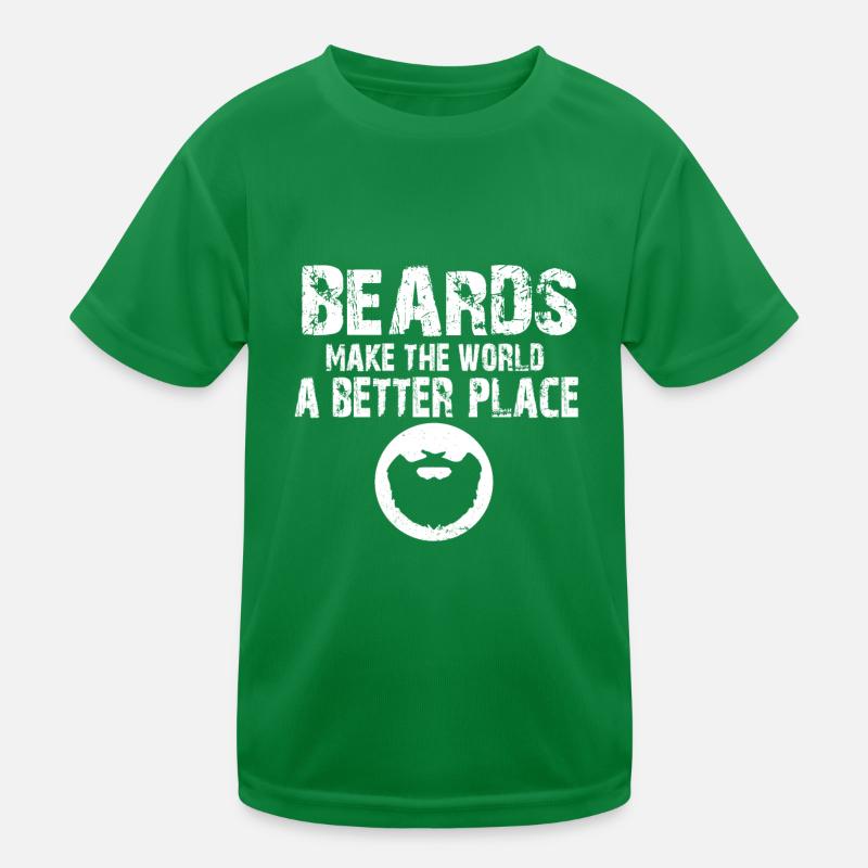 Beard Life Gang Beards Make The World A Better T-shirt sport Enfant