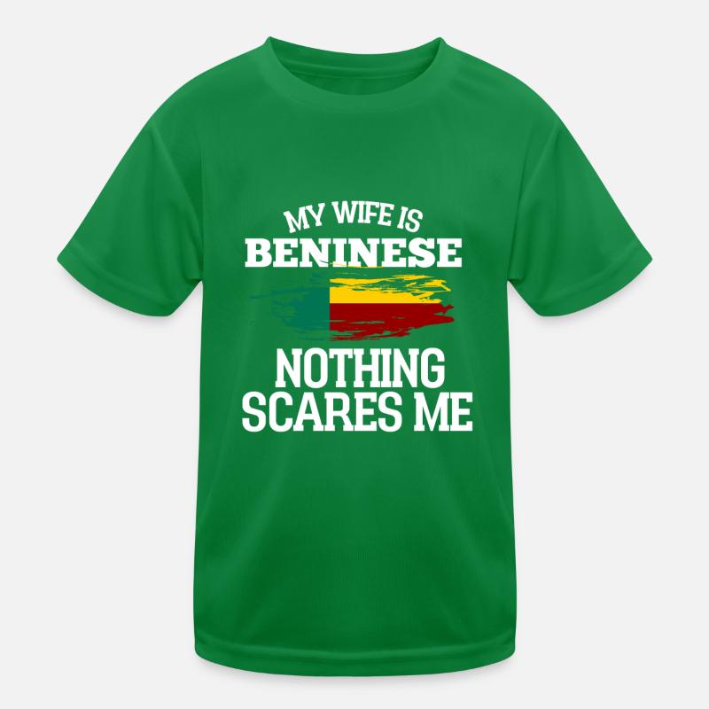 Benin Ehefrau Kinder Funktions-T-Shirt