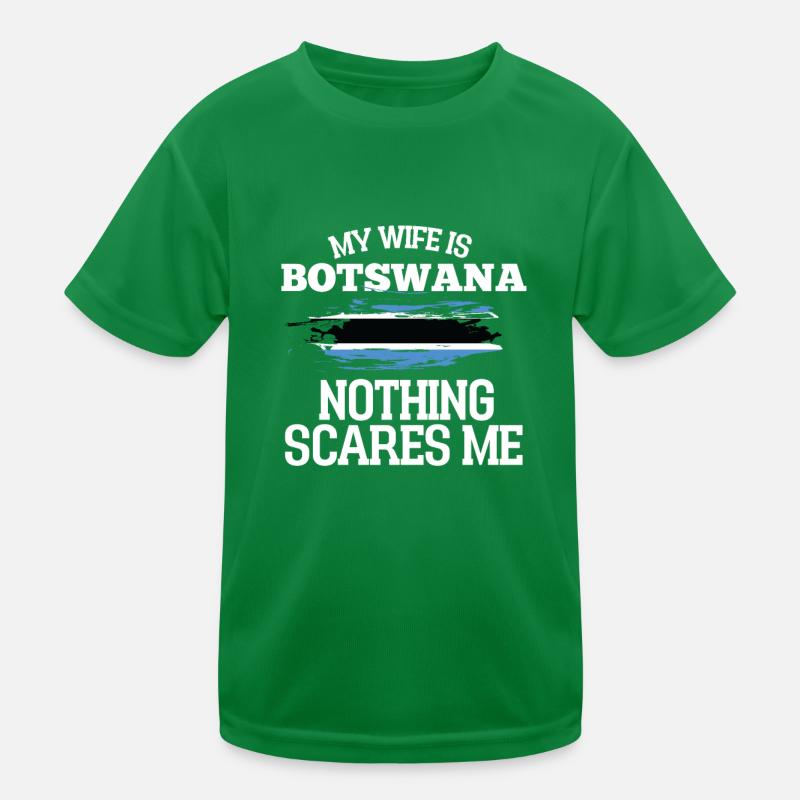 Botswana Épouse T-shirt sport Enfant