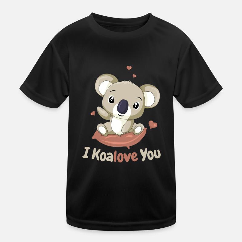 Australia Australia Day Australian Koala Love Kids Functional T-Shirt
