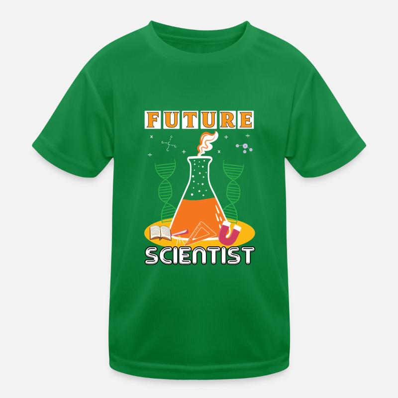 Future Scientist - Funny For All Curious Minds Kids Functional T-Shirt