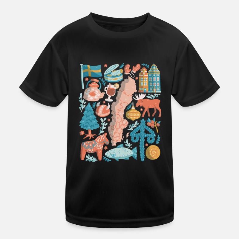 Suède T-shirt sport Enfant