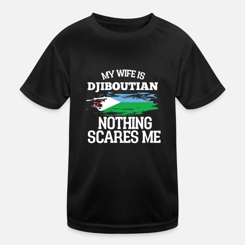 Djibouti Épouse T-shirt sport Enfant