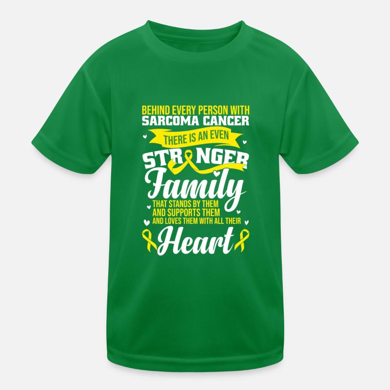 Sarkom-Unterstützung Kinder Funktions-T-Shirt