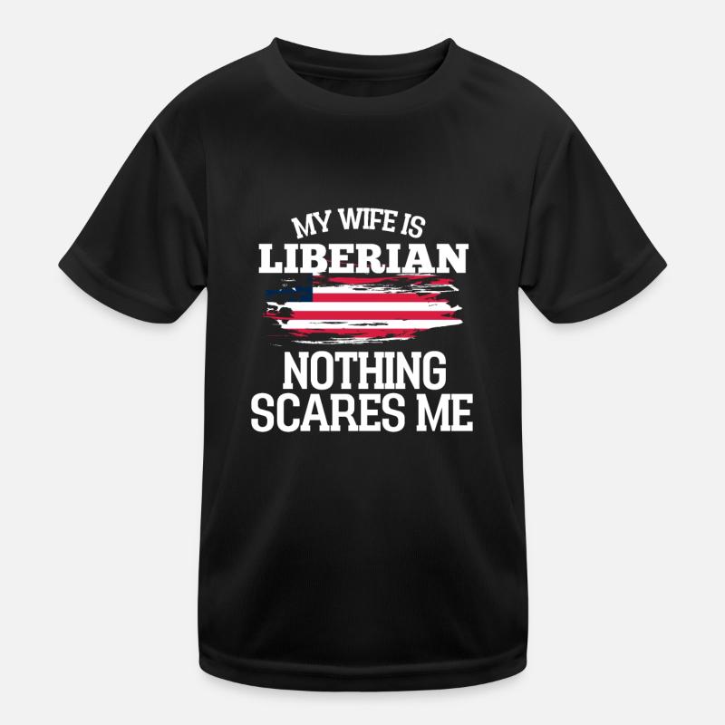 Épouse Liberia T-shirt sport Enfant
