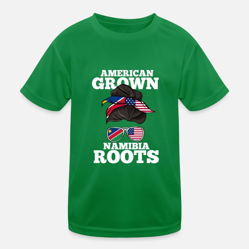 Namibia Kinder Funktions-T-Shirt
