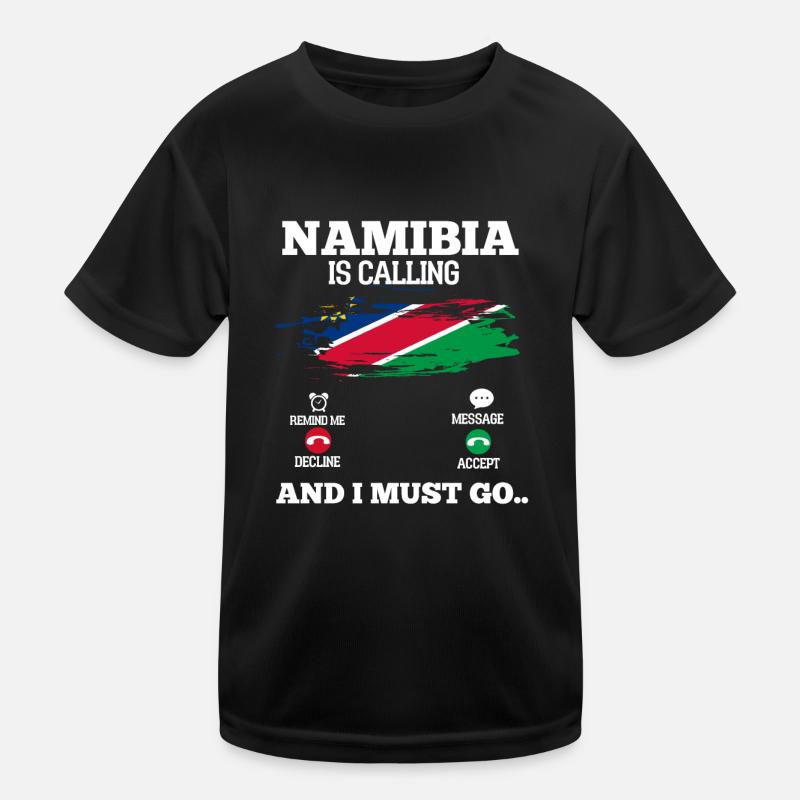 Namibia Kinder Funktions-T-Shirt