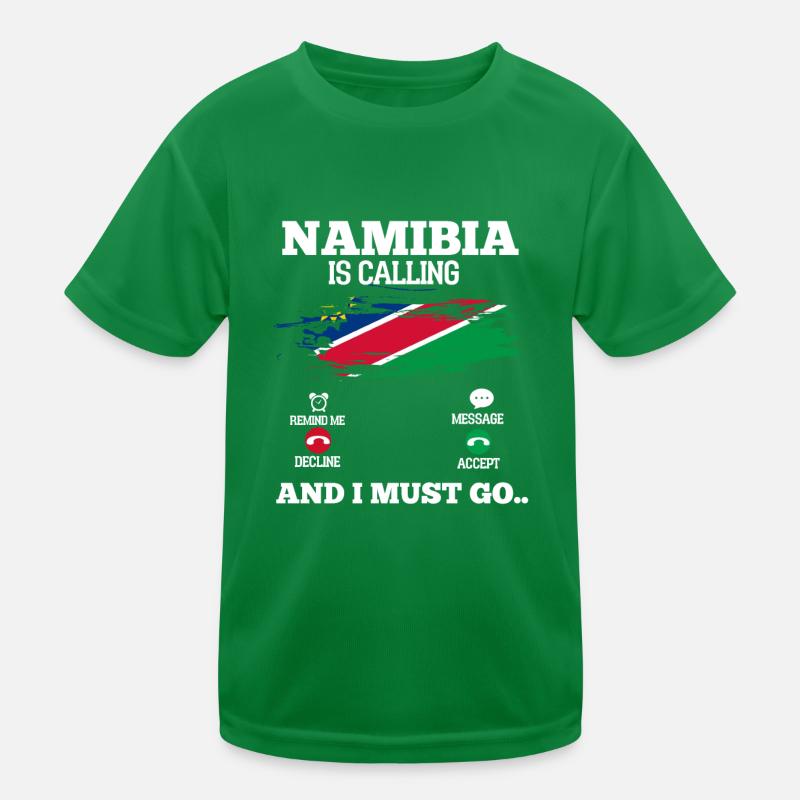 Namibia Kids Functional T-Shirt