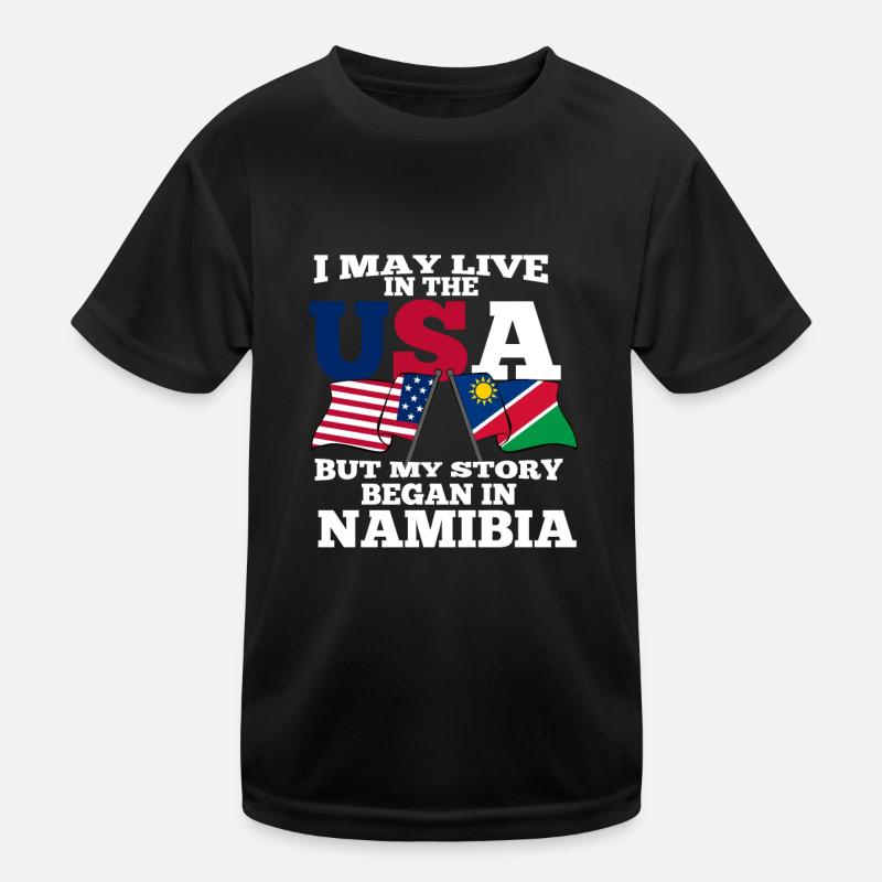 Namibie T-shirt sport Enfant
