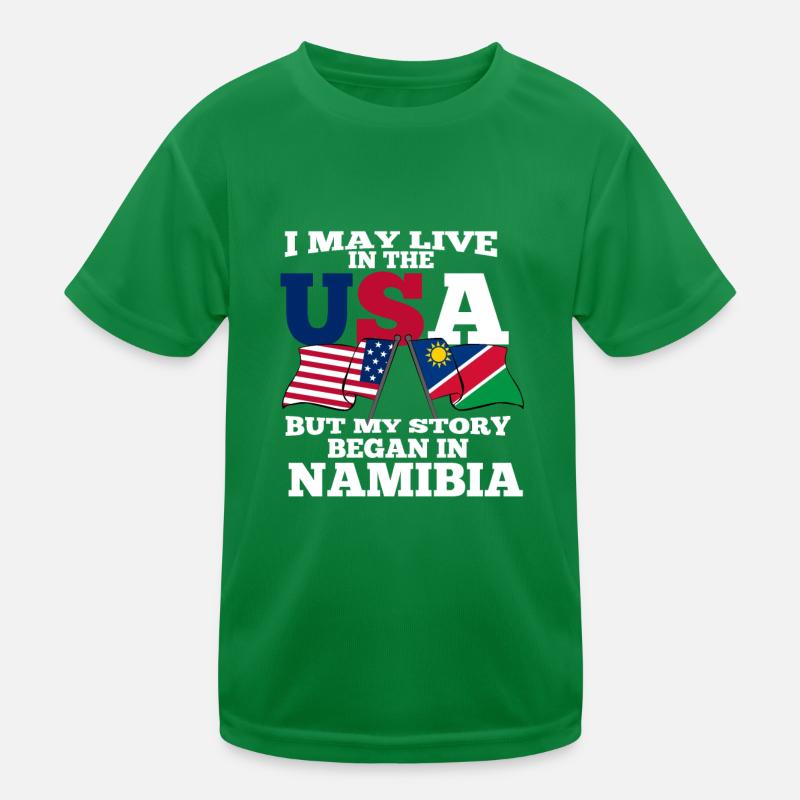 Namibia Kids Functional T-Shirt