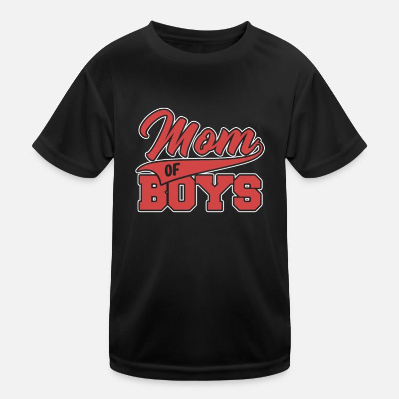Maman Mère Cool Maman De Garçons T-shirt sport Enfant