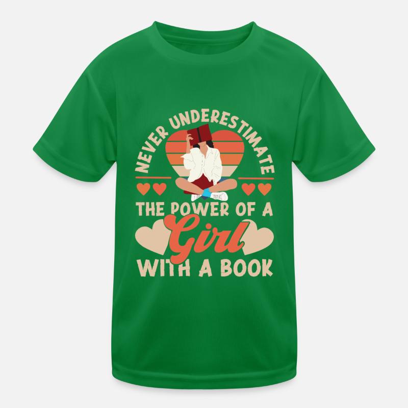 Feminist Retro Never Underestimate Kinder Funktions-T-Shirt