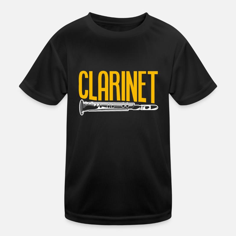Clarinet Kids Functional T-Shirt