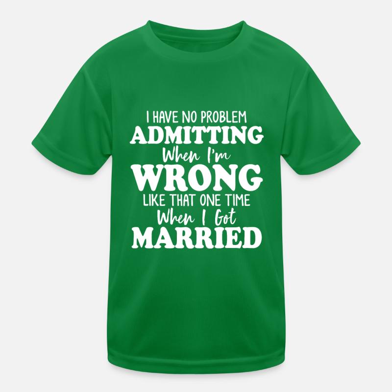 Glückliche Scheidung Ehe Trennung Scheidung Kinder Funktions-T-Shirt