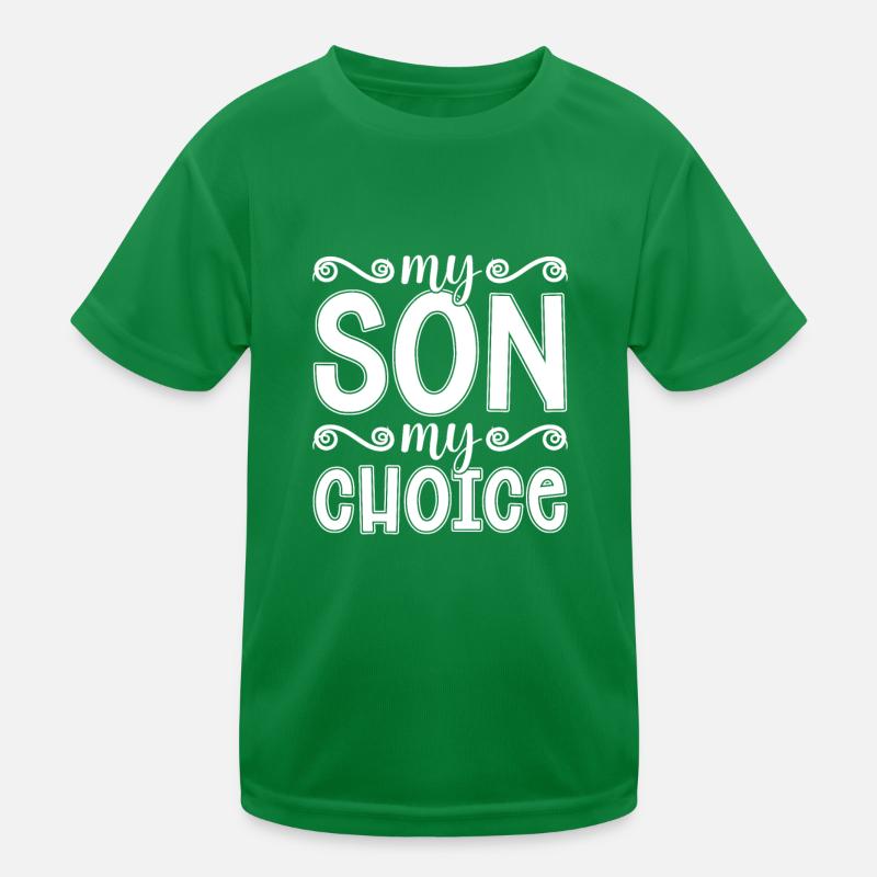 Mom Mutter Sohn Kinder Funktions-T-Shirt
