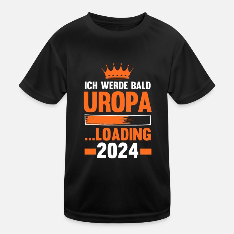 Werdender Uropa 2041 Kinder Funktions-T-Shirt