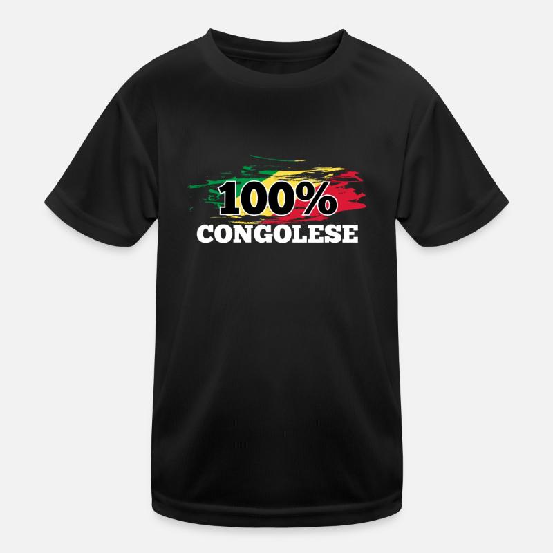 Kongo Kinder Funktions-T-Shirt