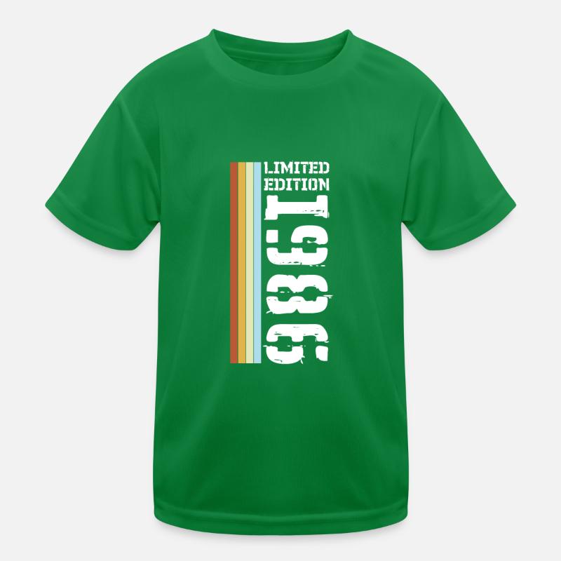 Edition Limitée Rétro 1986 T-shirt sport Enfant