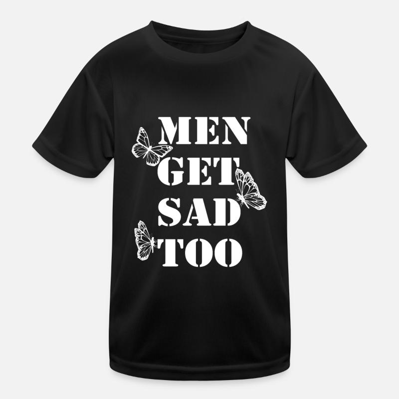 Les hommes vintage deviennent tristes aussi T-shirt sport Enfant