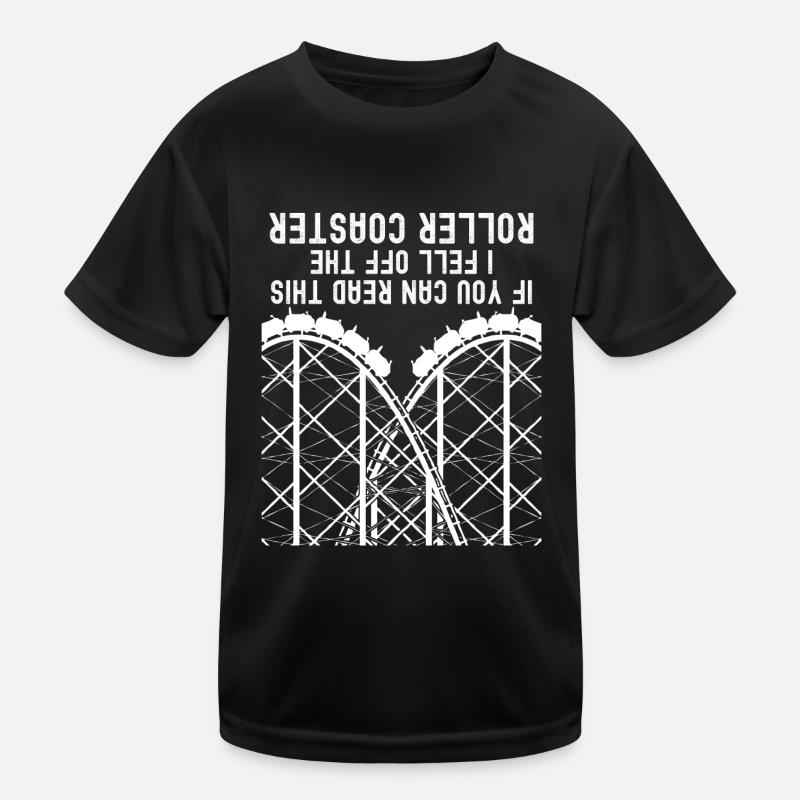 Achterbahn Witz Achterbahnfahrer Kinder Funktions-T-Shirt