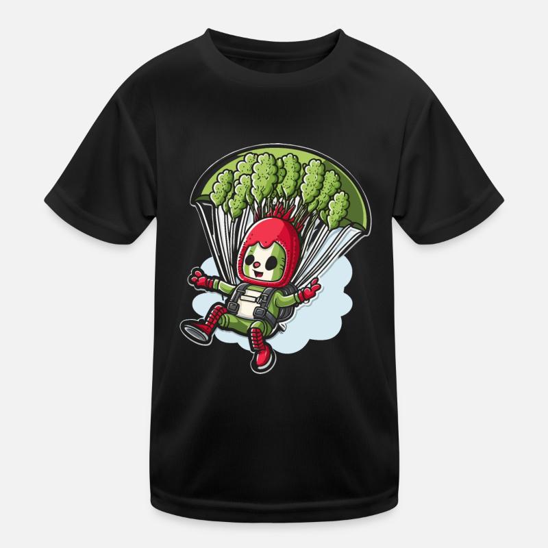 Spargel-Abenteuer Kinder Funktions-T-Shirt