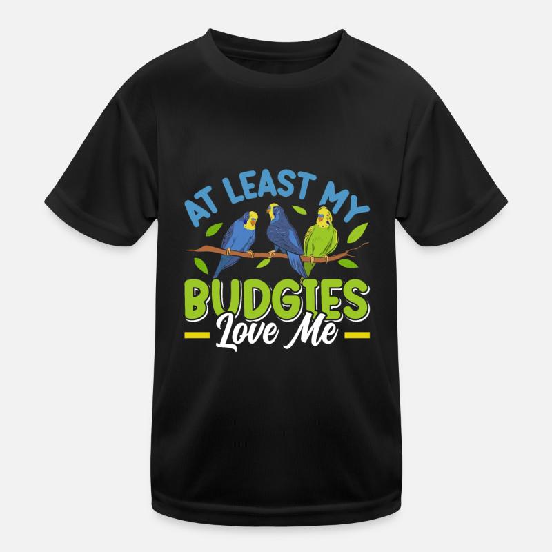 Perruche Au moins mes perruches m’aiment T-shirt sport Enfant