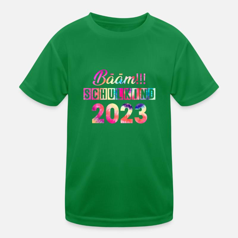 Schulkind 2023 Einschulung Kinder Funktions-T-Shirt