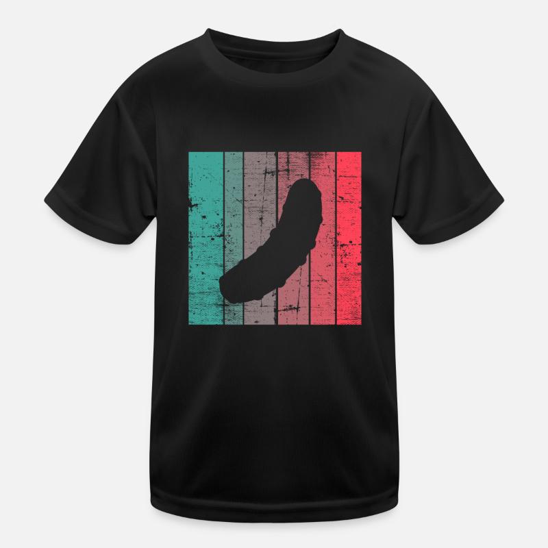 Cucumber Pickle Kukumer Retro Gift Kids Functional T-Shirt