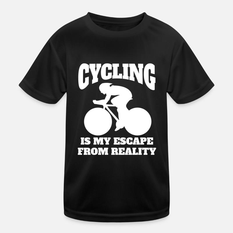 Cycling Cycling Cyclists Cycling Cyclists Kids Functional T-Shirt