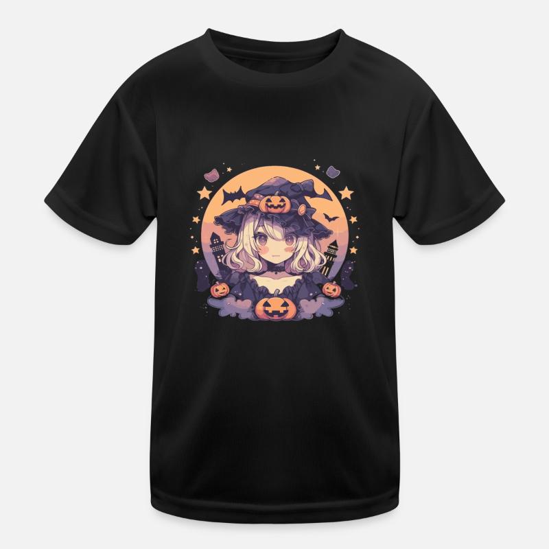 Witch Helloween Witches Outfit Witches Kids Functional T-Shirt