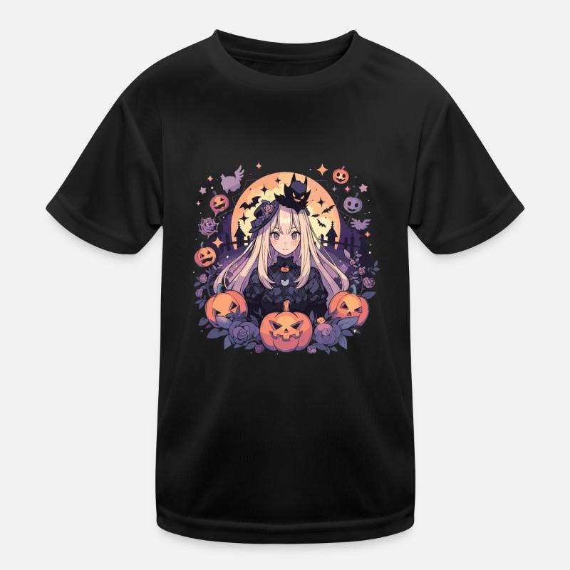 Witch Helloween Witches Outfit Witches Kids Functional T-Shirt