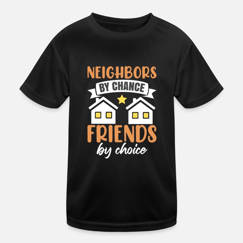 Nachbarschaft der Nachbarschaft Kinder Funktions-T-Shirt