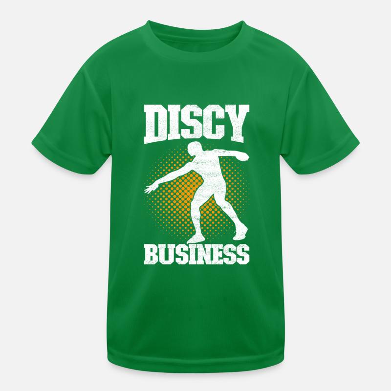 Lanceur de disque Lancer de disque T-shirt sport Enfant