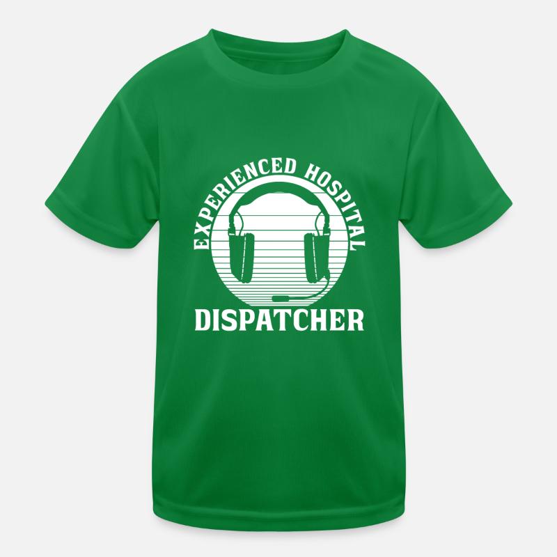Emergency Call Control Center Operations Center Experience Kids Functional T-Shirt