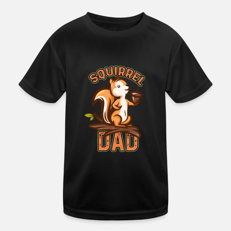 Écureuil Papa rongeur Gopher Chipmunk Citation drôle T-shirt sport Enfant