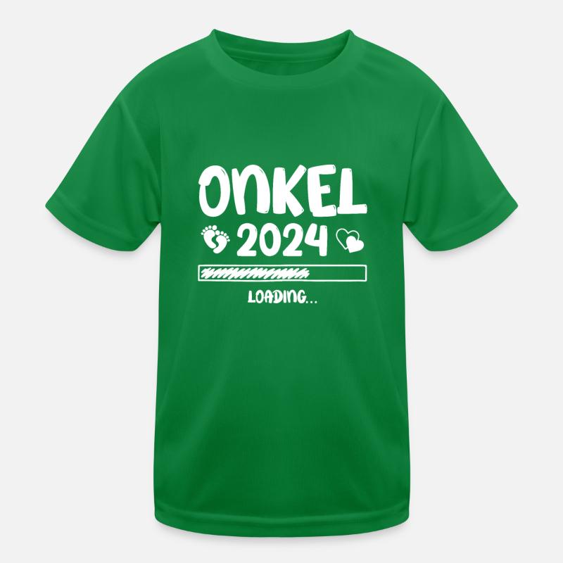 Onkel Loading 2024 Onkel Kinder Funktions-T-Shirt