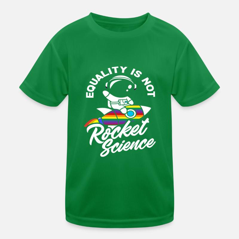 LGBTQ equality is not a science Kids Functional T-Shirt