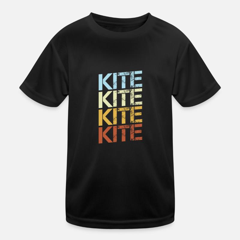Kite Retro Kinder Funktions-T-Shirt