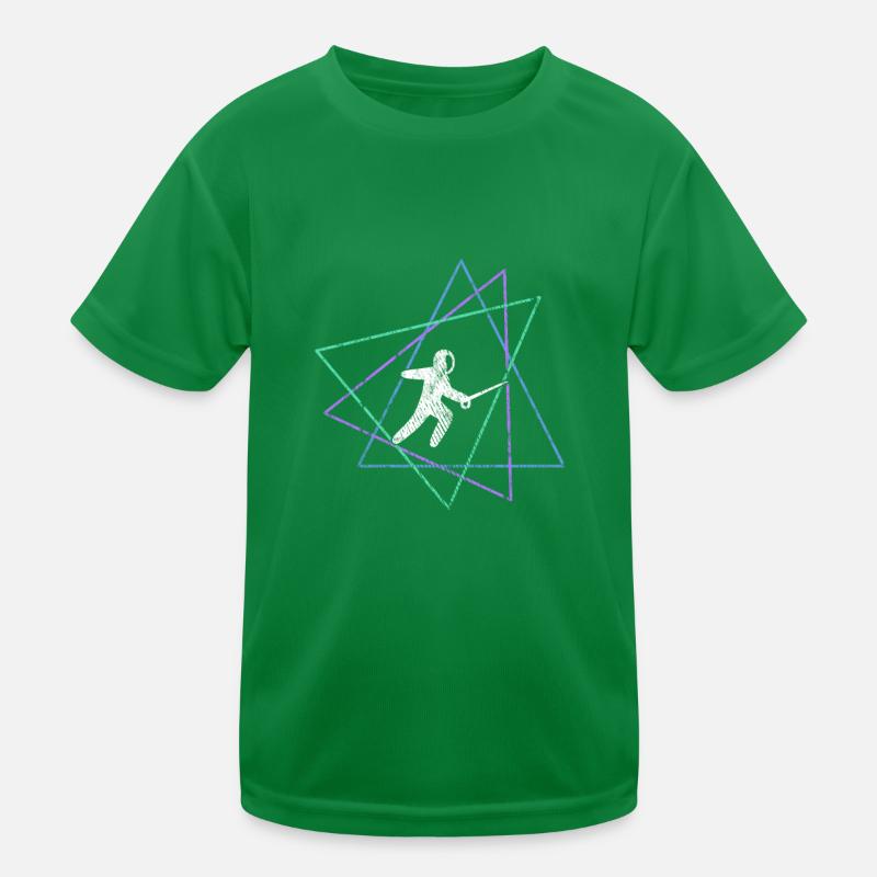 Fencing Kids Functional T-Shirt
