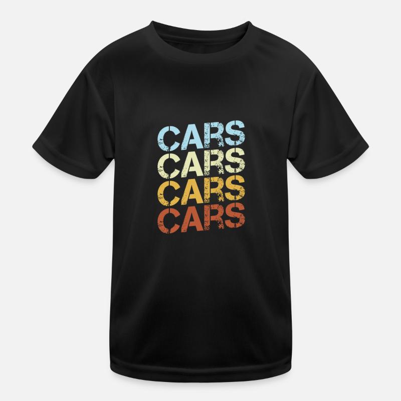 Autos Retro Kinder Funktions-T-Shirt