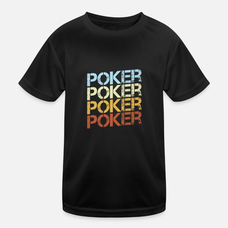 Poker Rétro T-shirt sport Enfant