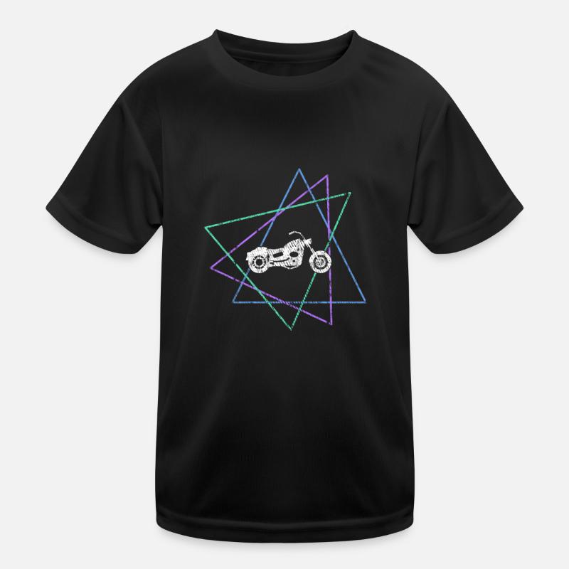 motocyclette T-shirt sport Enfant