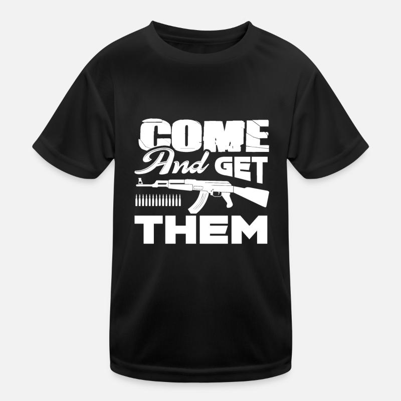 AR 15 AR 15 Come and Get Them Kids Functional T-Shirt
