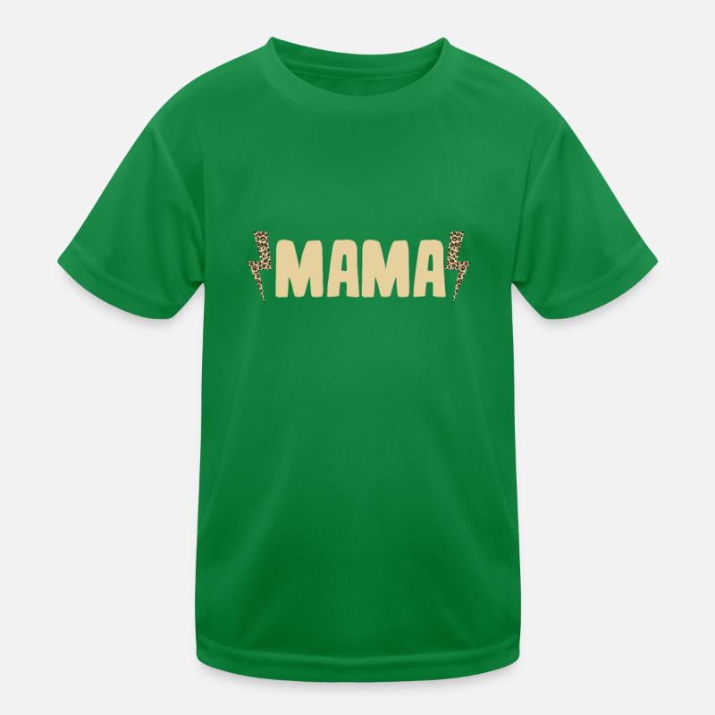 Mama Alphatier Muttertag Kinder Funktions-T-Shirt