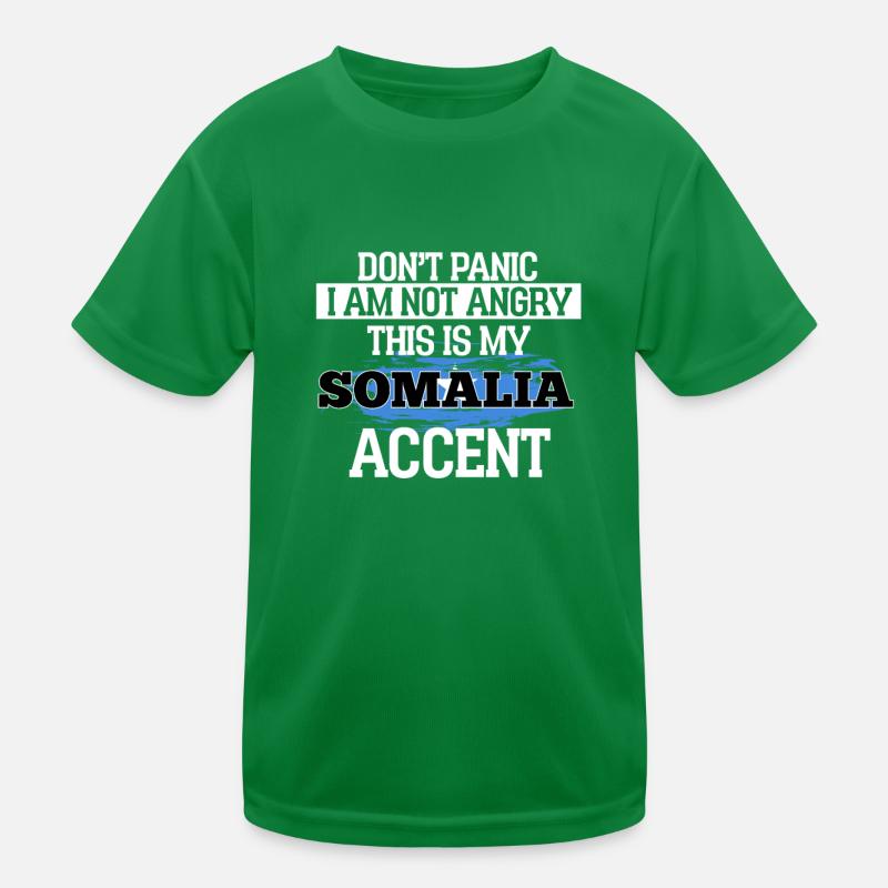 Somalia Kinder Funktions-T-Shirt