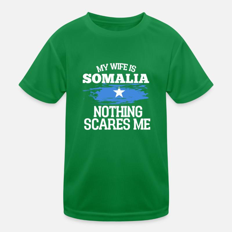 Somalia Kinder Funktions-T-Shirt
