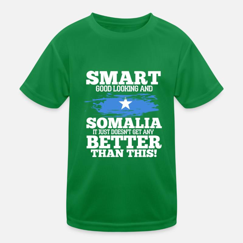Somalia Kinder Funktions-T-Shirt