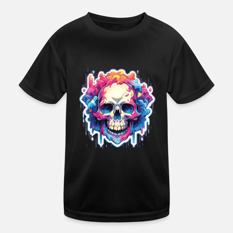 Skull Kids Functional T-Shirt